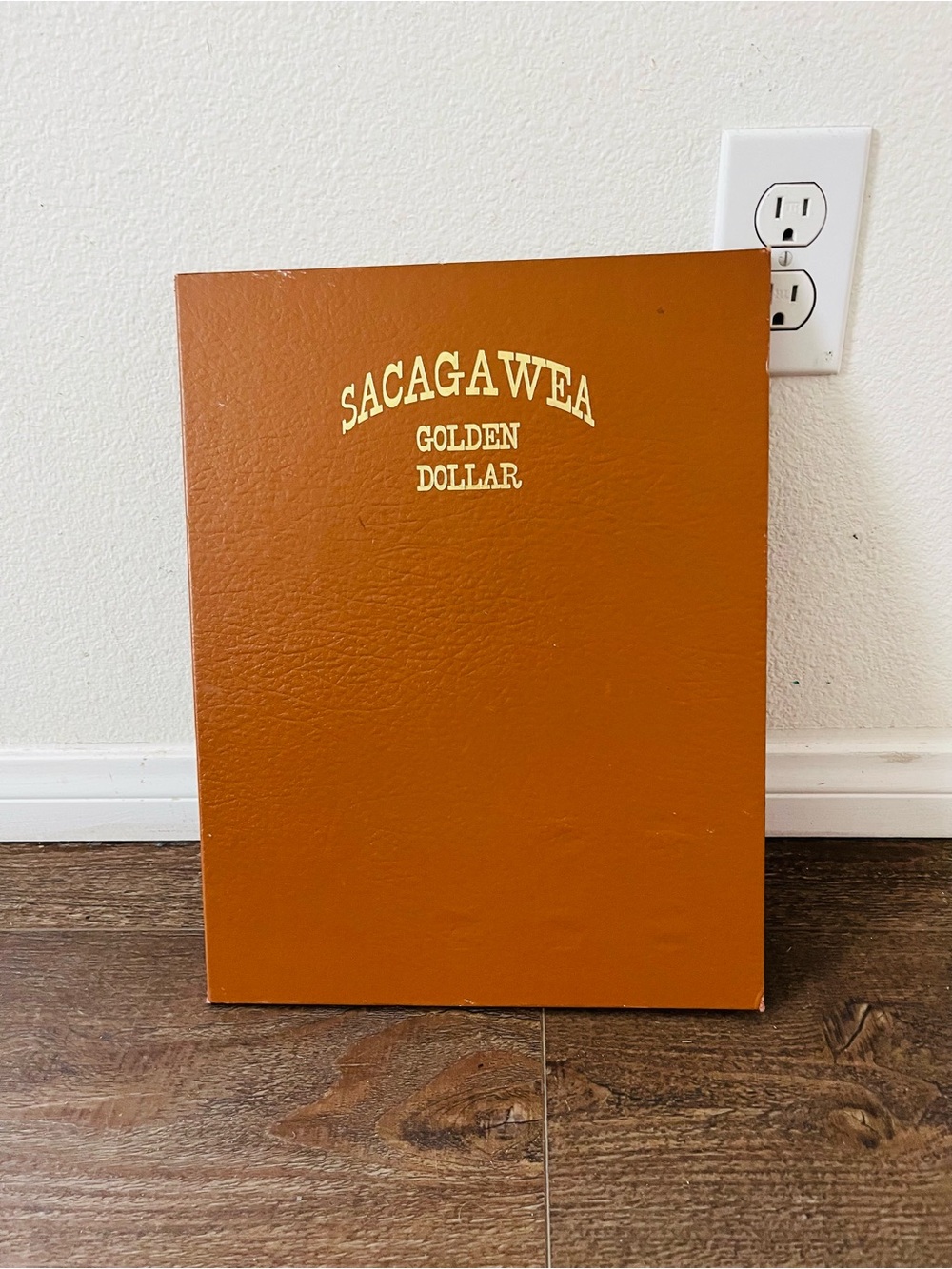 Sacagawea Golden Dollar Coin Album - Brown with Gold Lettering